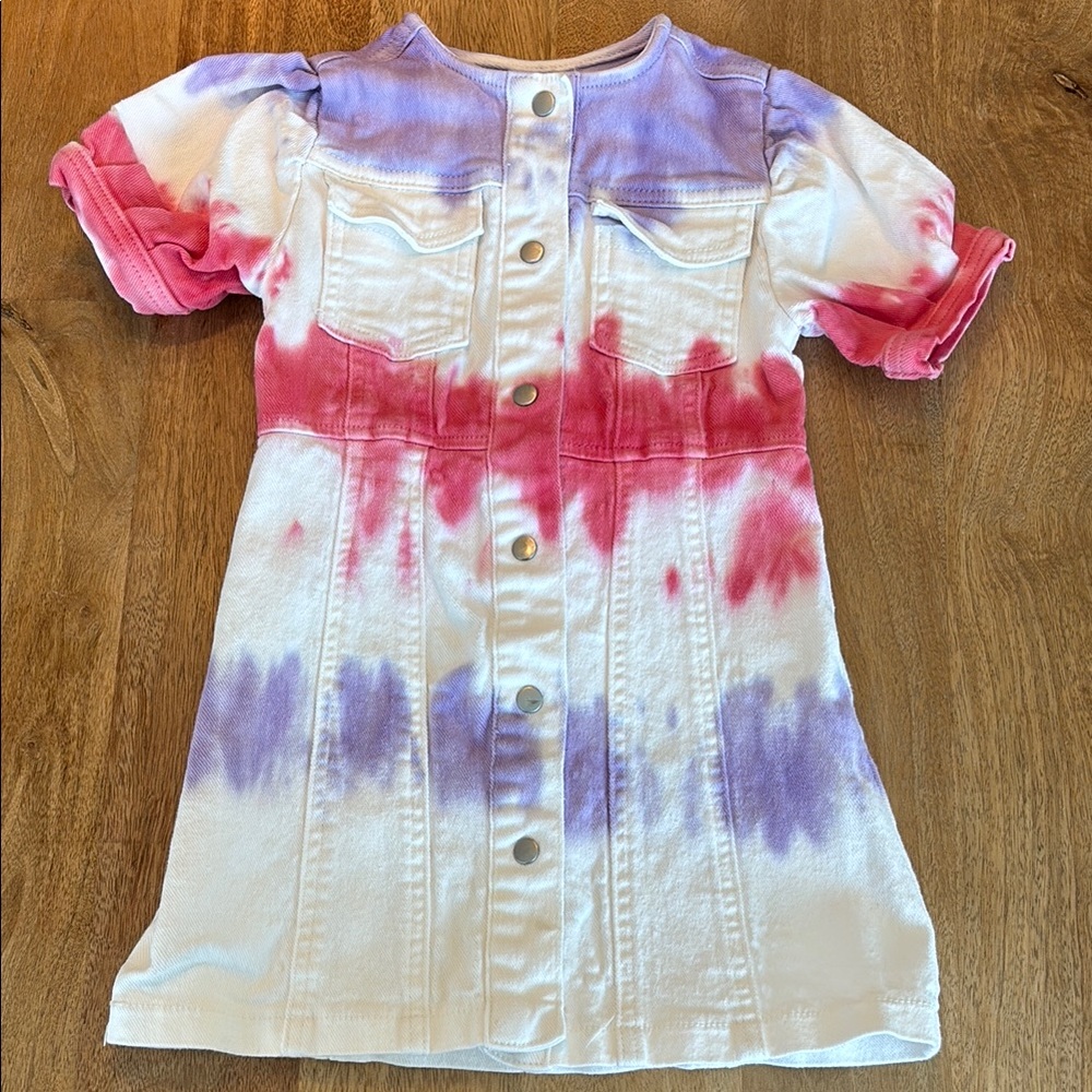 Seed Heritage denim Tie-Dye Dress
